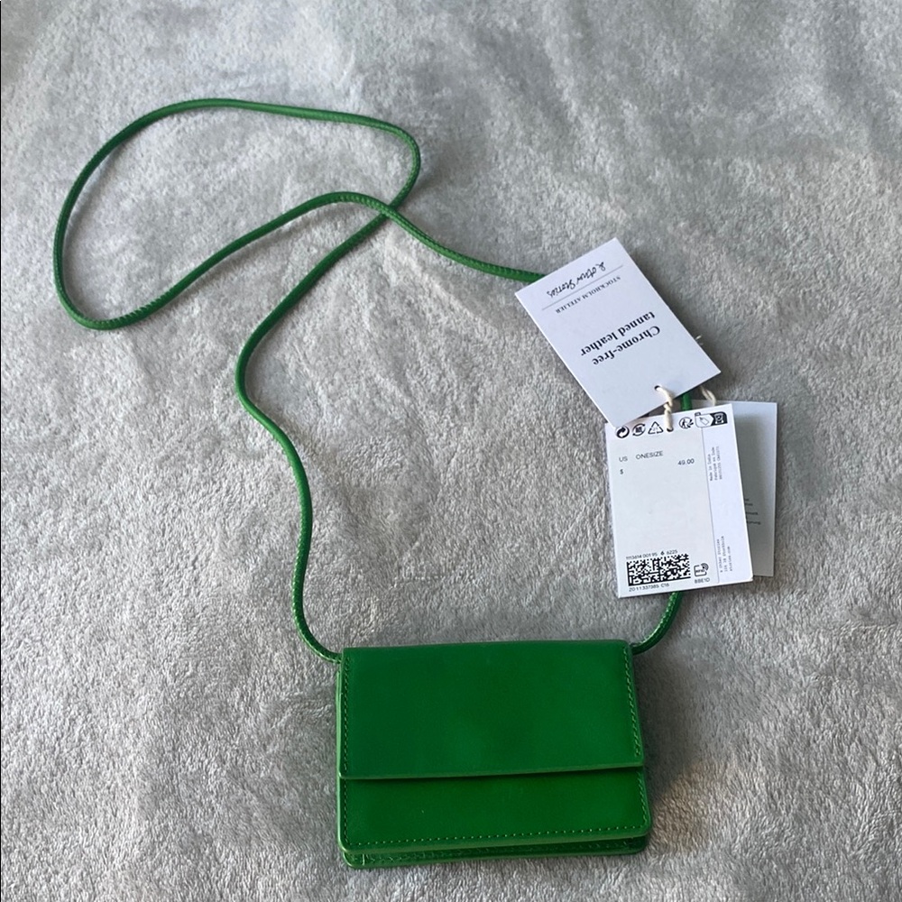 NEW 💚 & Other Stories Chic Mini Green Purse